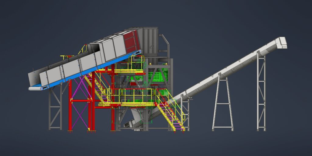 shreddertoren compleet 2